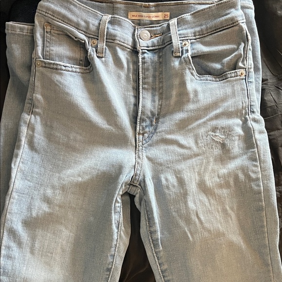 Levi's Denim - Levi's Light Blue High Rise Women Jeans